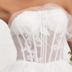 vestido de novia strapless