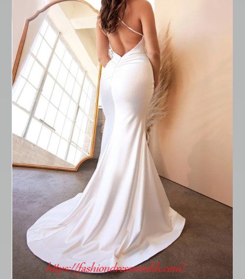 Vestido blanco elastizado 2000