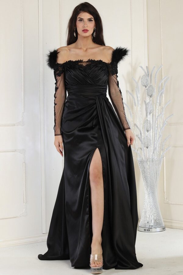 Prom dress RQ8002-20-FEATHER