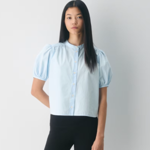 Italic Poplin Blouse