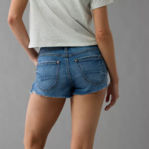 AE Stretch Super Low-Rise Denim Perfect Shortie